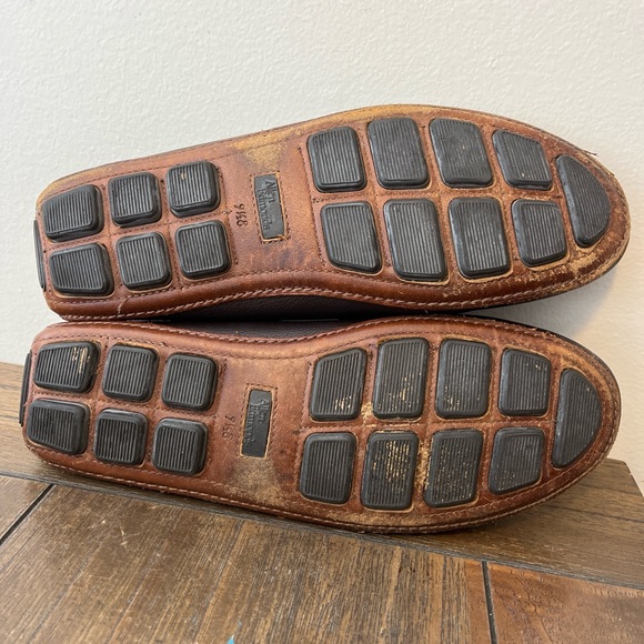 Allen Edmonds Winthrop Brown Leather Loafers Driving Shoes Mens size 9.5 E - Picture 7 of 8